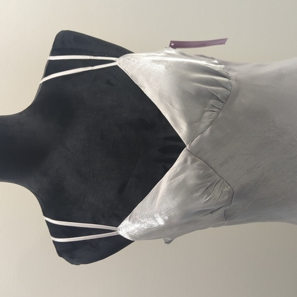 Wild Fable Silver Maxi Dress - Picture 3 of 4